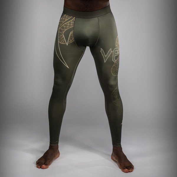 Легінси Venum Serpenti Spats Khaki Bronze Ivory
