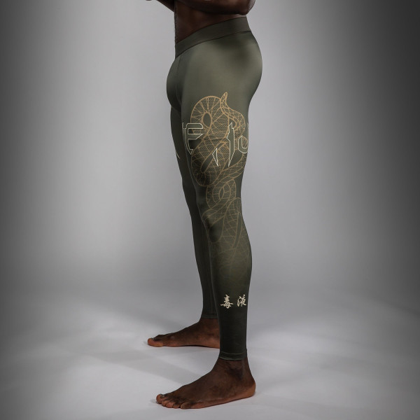 Легінси Venum Serpenti Spats Khaki Bronze Ivory