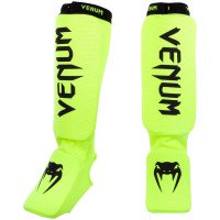 Захист гомілкостопу Venum Kontact Shinguards Yellow