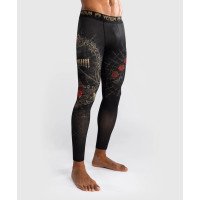 Легінси чоловічі Venum Santa Muerte 5.0 Men’s Spats Deep Black Gold