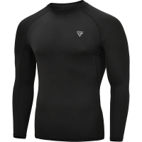Рашгард RDX T15 Long Sleeve Rash Guard Black