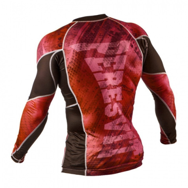 Рашгард Peresvit Immortal Silver Force Rashguard Long Sleeve Red Burn