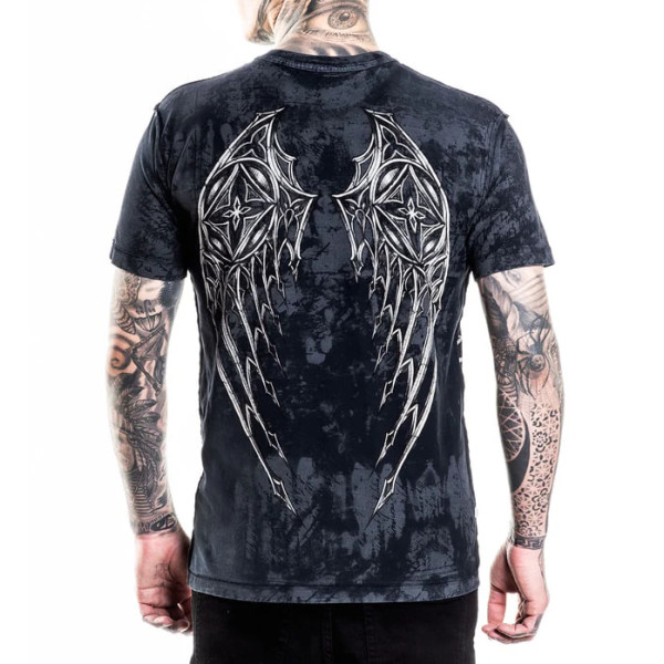 Футболка Affliction Silent Rain Tee Reversible