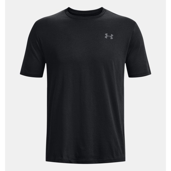 Футболка Under Armour Charged Cotton Left Chest Lockup Black