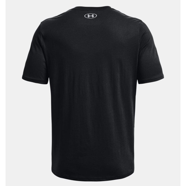 Футболка Under Armour Charged Cotton Left Chest Lockup Black