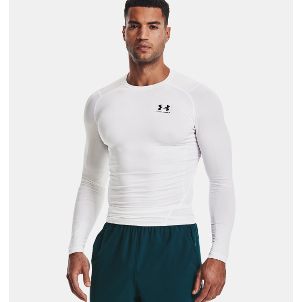 Компресійна футболка Under Armour HeatGear® White Black