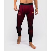 Компресійні штани Venum Tactical XT Spats - Black/Burgundy/Gold