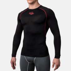 Компресійна футболка Peresvit Air Motion Black Red Long Sleeve