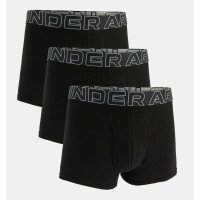 Труси чоловічі Under Armour Performance Cotton 3" 3 Pack Black Steel