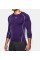 Компресійна футболка Under Armour HeatGear Compression Long Sleeve Stealth Purple