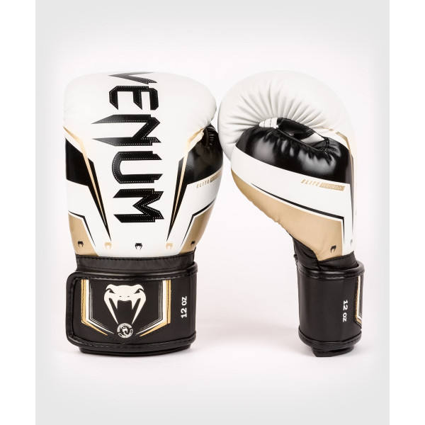 Боксерські рукавиці Venum Elite Evo Boxing Gloves White Gold