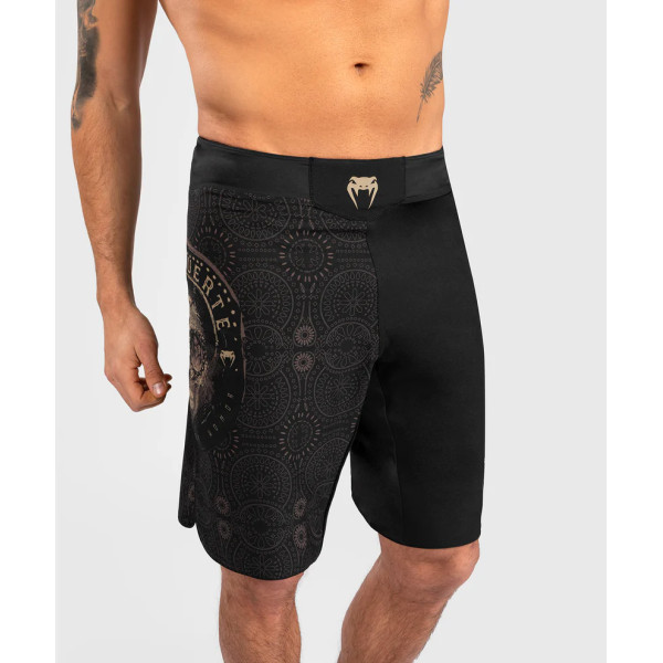Шорти для ММА Venum Santa Muerte Dark Side Fightshorts - Black Brown