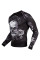Рашгард Venum Santa Muerte 3.0 Rashguards Long Black White
