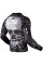 Рашгард Venum Santa Muerte 3.0 Rashguards Long Black White