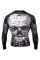 Рашгард Venum Santa Muerte 3.0 Rashguards Long Black White