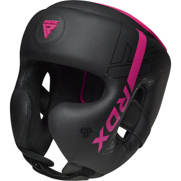 Шолом для жінок RDX F6 Kara Head Guard Matte Pink