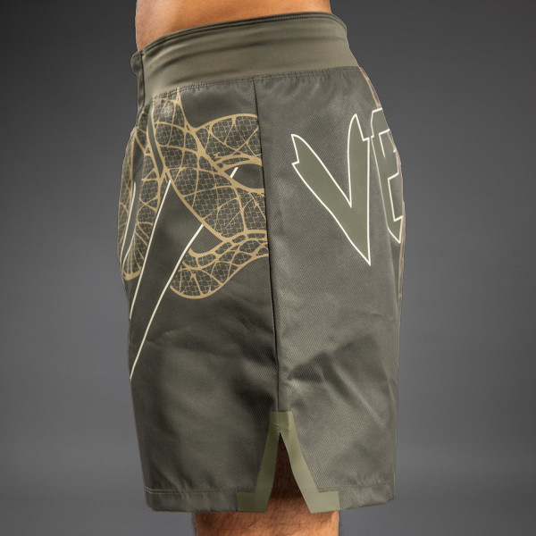 Шорти для ММА Venum Serpenti Fightshorts Khaki Bronze Ivory