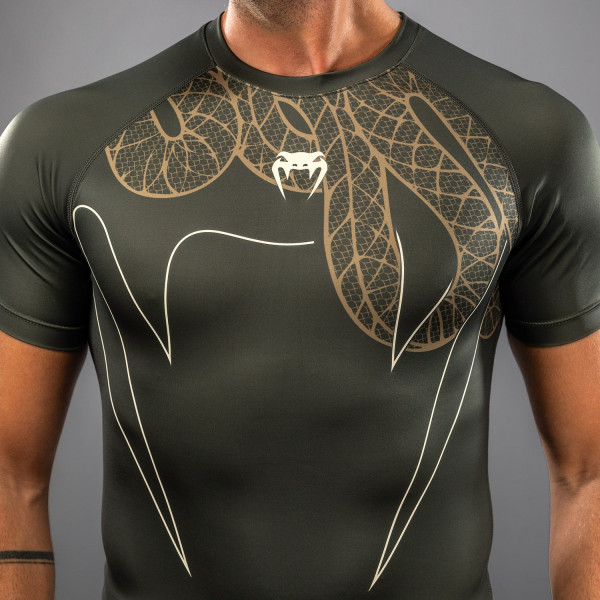 Рашгард Venum Serpenti Rashguard Khaki Bronze Ivory