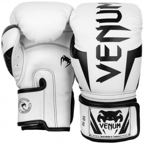 Боксерські рукавиці Venum Elite Boxing Gloves White Black