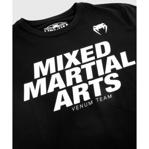 Футболка Venum MMA VT T-Shirt Black White