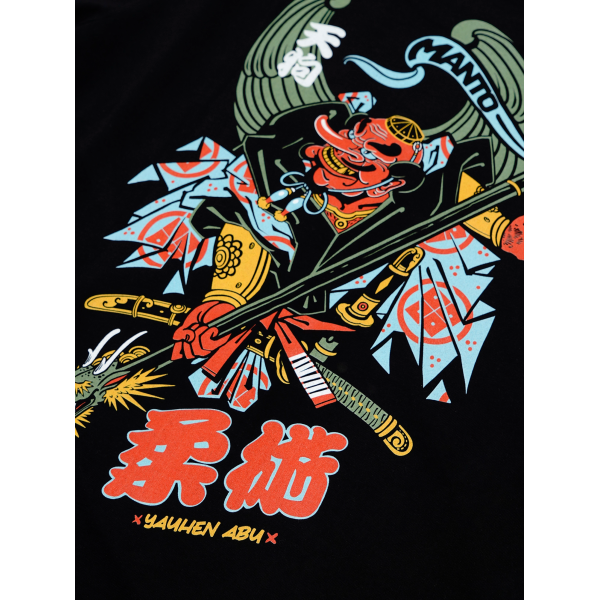 Футболка MANTO T-shirt Tengu Black