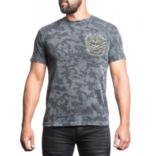 Футболка Affliction Black Ace Coutture T-Shirt