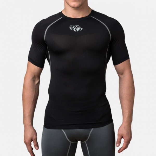 Компресійна футболка Peresvit Air Motion Black Grey Short Sleeve