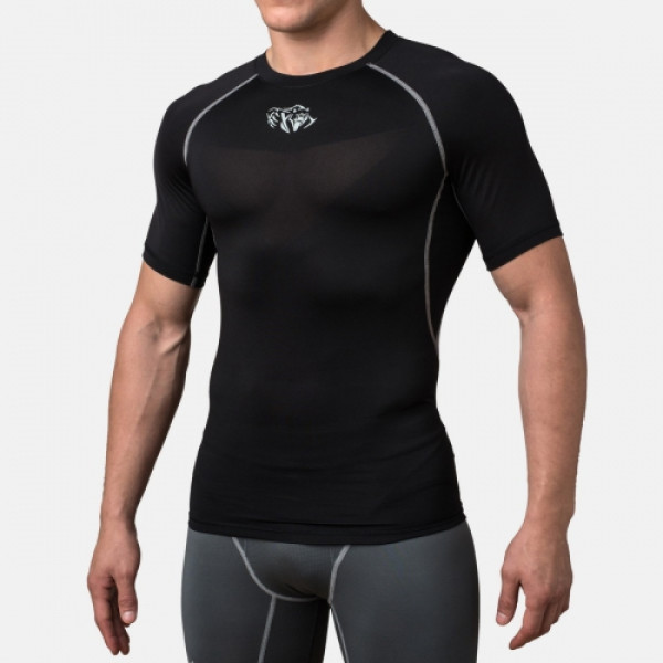 Компресійна футболка Peresvit Air Motion Black Grey Short Sleeve