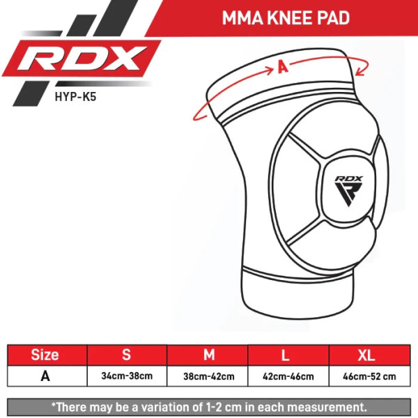 Захист коліна RDX Hosiery Knee Pads K5 Blue White