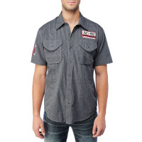 Чоловіча сорочка Affliction Supercharged Short Sleeve Woven