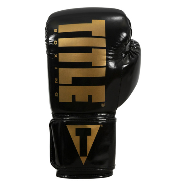 Боксерські рукавиці Title Boxing Inferno Intensity Elastic Training Gloves Black Gold