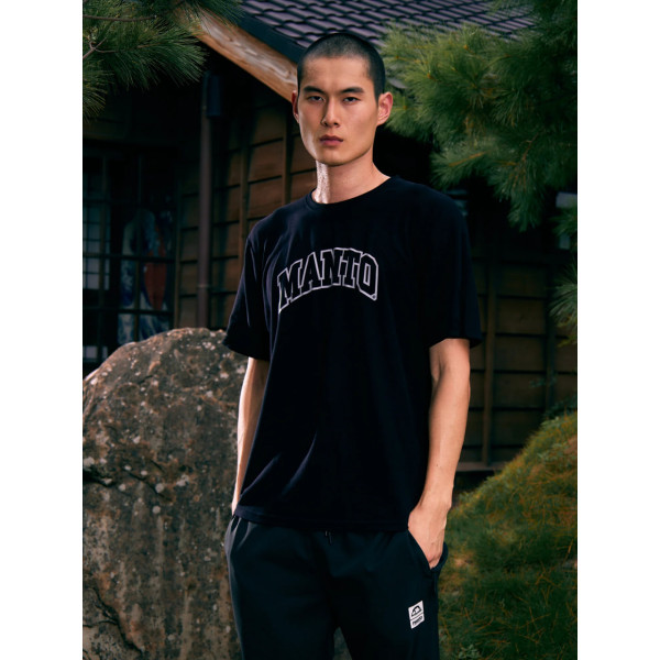 Футболка MANTO Varsity 25 Black Onyx