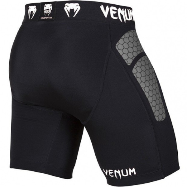 Компресійні шорти Venum Absolute Compression Shorts Black Grey