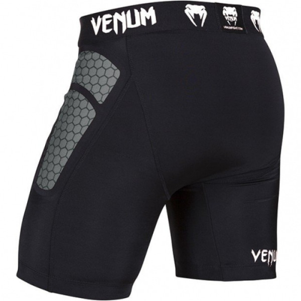 Компресійні шорти Venum Absolute Compression Shorts Black Grey