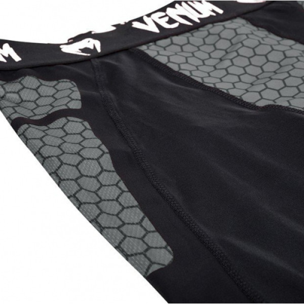 Компресійні шорти Venum Absolute Compression Shorts Black Grey
