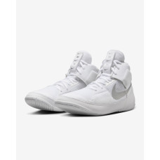 Борцівки Nike Fury Wrestling Shoes White Metallic Silver