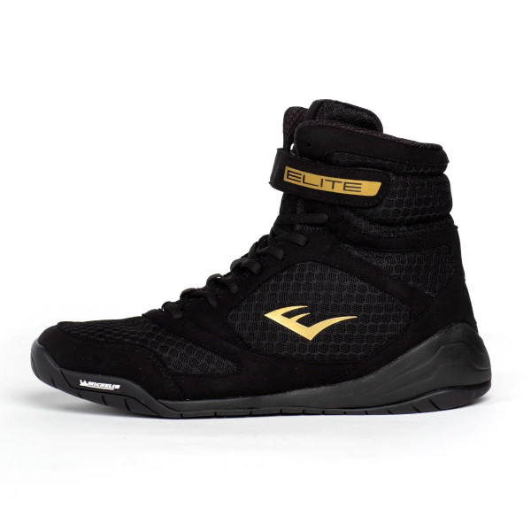Боксерки Everlast Elite 2 Boxing Shoes Black/Gold
