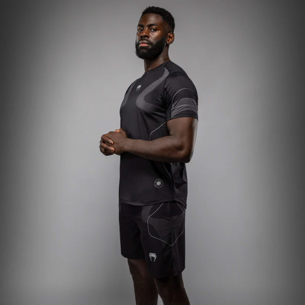 Футболка Venum Nexus Dry-Tech T-Shirt Black Silver