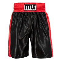 Шорти TITLE Boxing Edge Boxing Trunks 2.0 Black Red