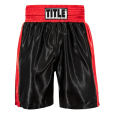 Шорти TITLE Boxing Edge Boxing Trunks 2.0 Black Red