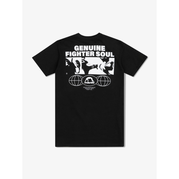 Футболка MANTO t-shirt FIGHTER SOUL black onyx