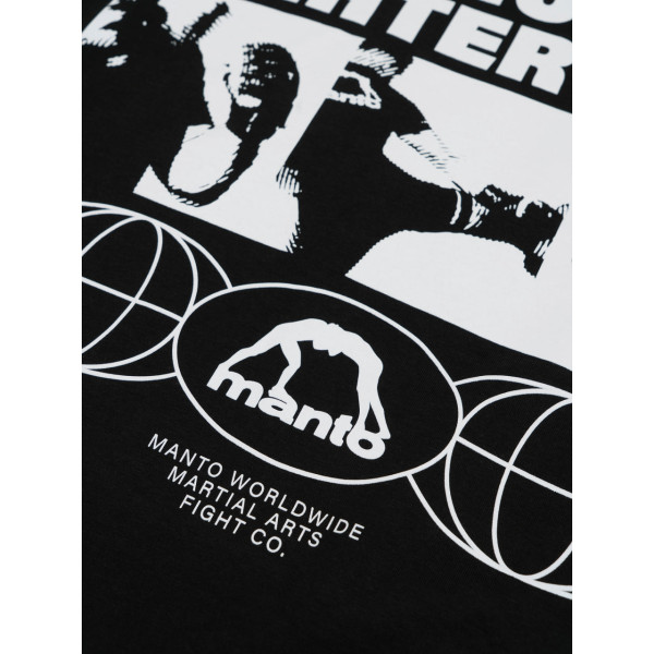 Футболка MANTO t-shirt FIGHTER SOUL black onyx