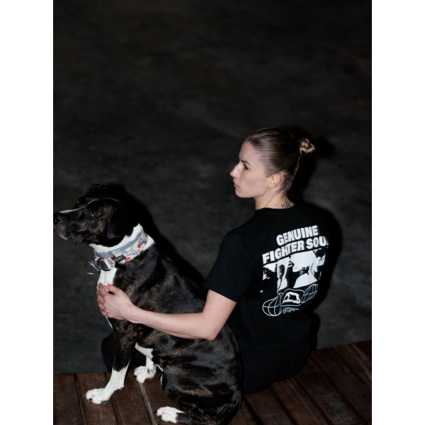 Футболка MANTO t-shirt FIGHTER SOUL black onyx