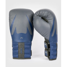 Боксерські рукавиці Venum Reverso Boxing Gloves - Storm Grey/Royal Blue