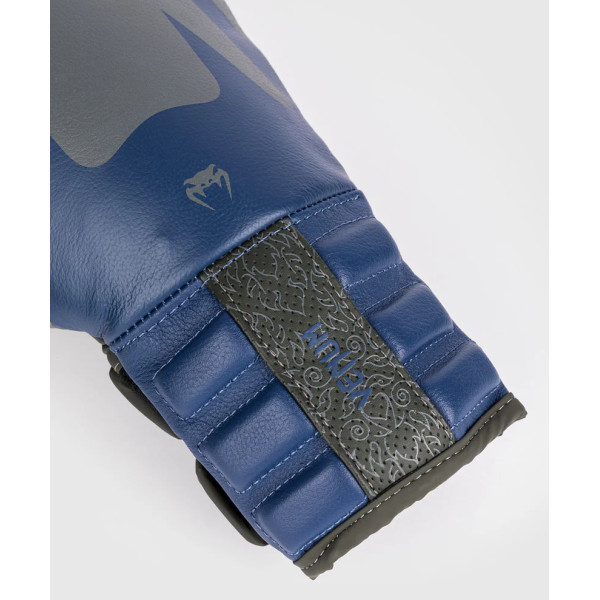 Боксерські рукавиці Venum Reverso Boxing Gloves - Storm Grey/Royal Blue