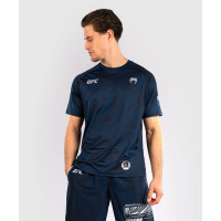 Футболка UFC Venum FIGHT WEEK 4.0 Men's Dry-Tech T-Shirt Blue
