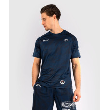 Футболка UFC Venum FIGHT WEEK 4.0 Men's Dry-Tech T-Shirt Blue