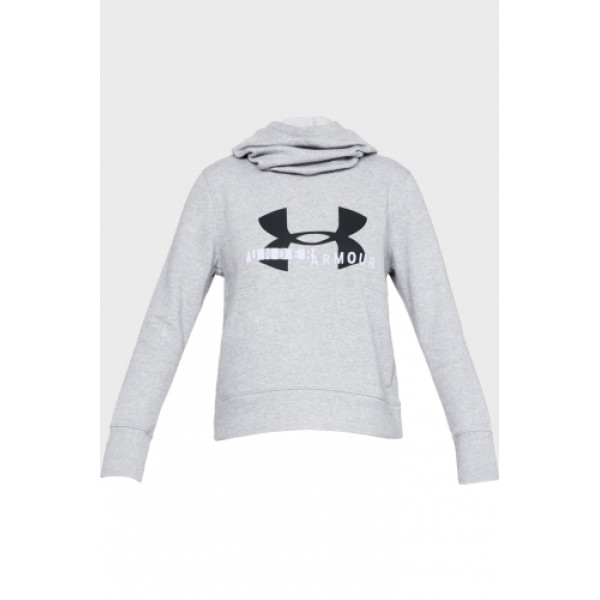 Жіноче худі Under Armour Rival Fleece Logo Gray