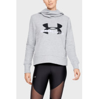 Жіноче худі Under Armour Rival Fleece Logo Gray