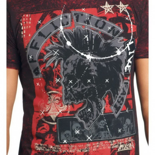 Футболка Affliction Paranoid Shirt